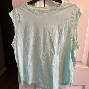 Talbots Mint Muscle Tee